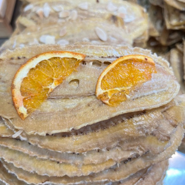 กล้วยหนึบแผ่นใหญ่ (400 g.) On top ธัญพืชผลไม้ ทุกอย่างธรรมชาติ กล้วยน้ำว้าชาวบ้านปลูกเอง อร่อยนะเธอ - รูปที่ 3