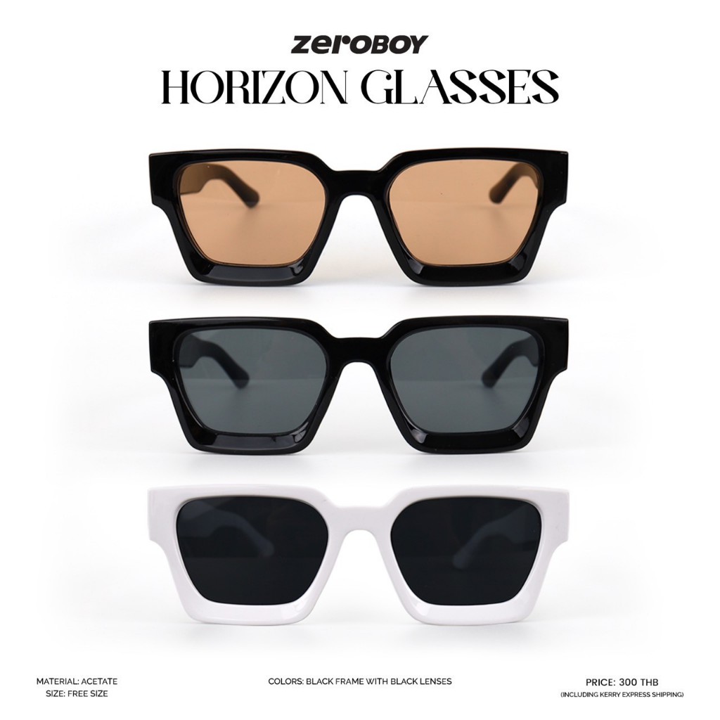 ZEROBOY - Horizon Glasses " แว่นตากันแดดแฟชั่น "