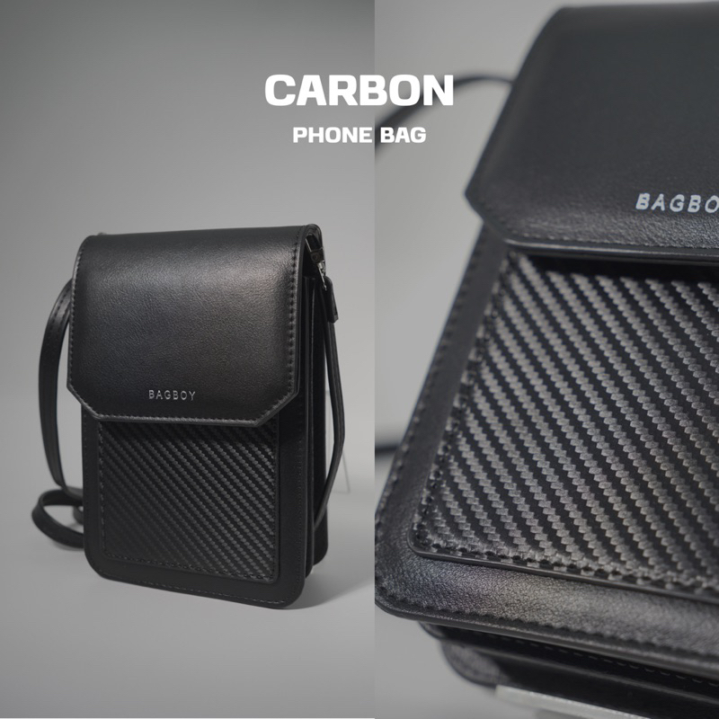 BAGBOY PHONE BAG ORIGINAL LOGO กระเป๋าสะพายข้างผู้ชาย