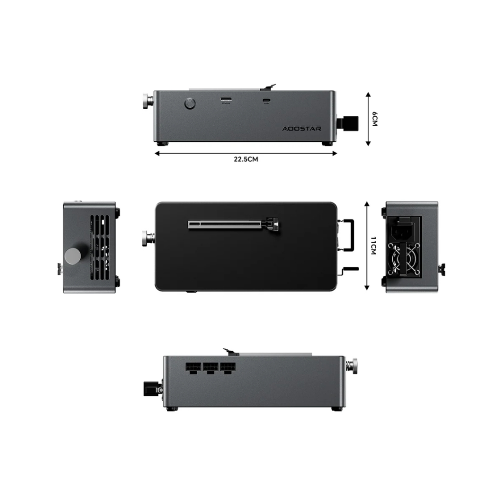 AOOSTAR AG02 EGPU Dock (ก่อนกดสั่งซื้อโปรดติดต่อร้านค้าใน Chat)