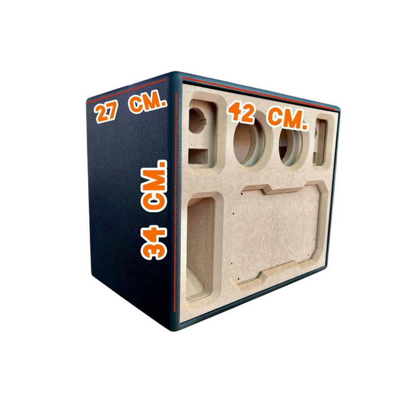 งานหนัง (รุ่น573 D900) แบนพลาส6.5“ กระแทกข้าง ใส่แอมป์D900 รูปที่ 3