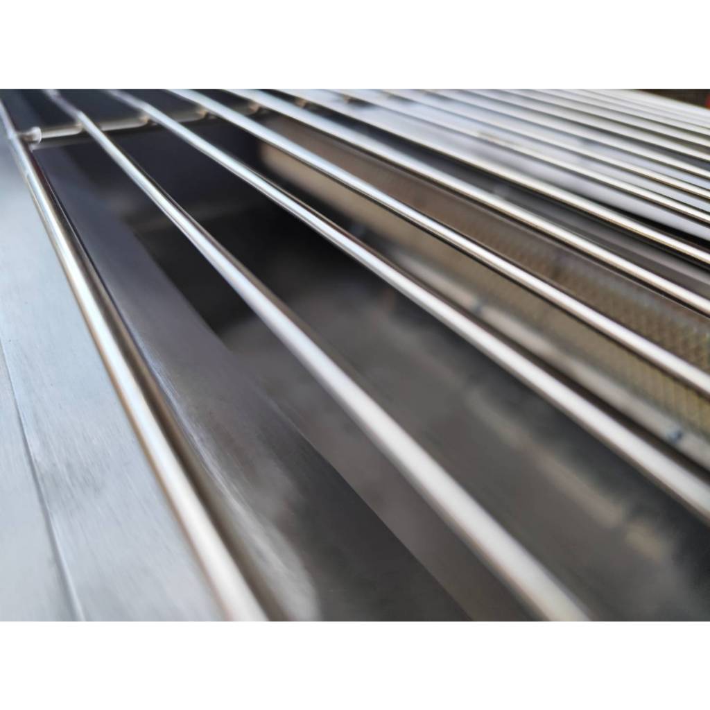 ถูก!! เตาย่างอินฟาเรดไร้ควัน แบบเเก้ส มี2ขนาดให้เลือก ตระแกรงยาว60ซม หรือ 80ซม ฟรีชุดหัวปรับพร้อมขาย - รูปที่ 4