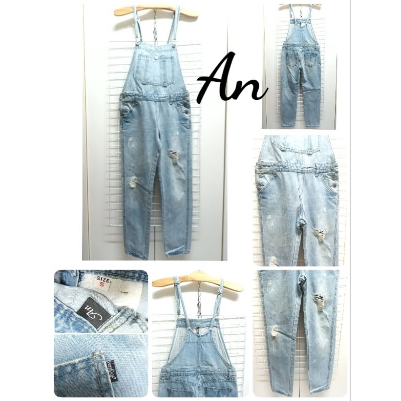 3660. An เอี๊ยมยีนส์แฟชั่นมือสอง