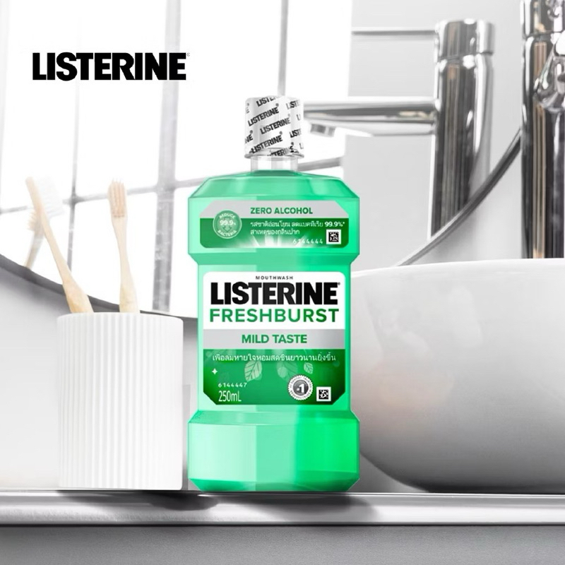 Listerine​ น้ำยาบ้วนปาก คละสูตร  250ml. ,750ml.