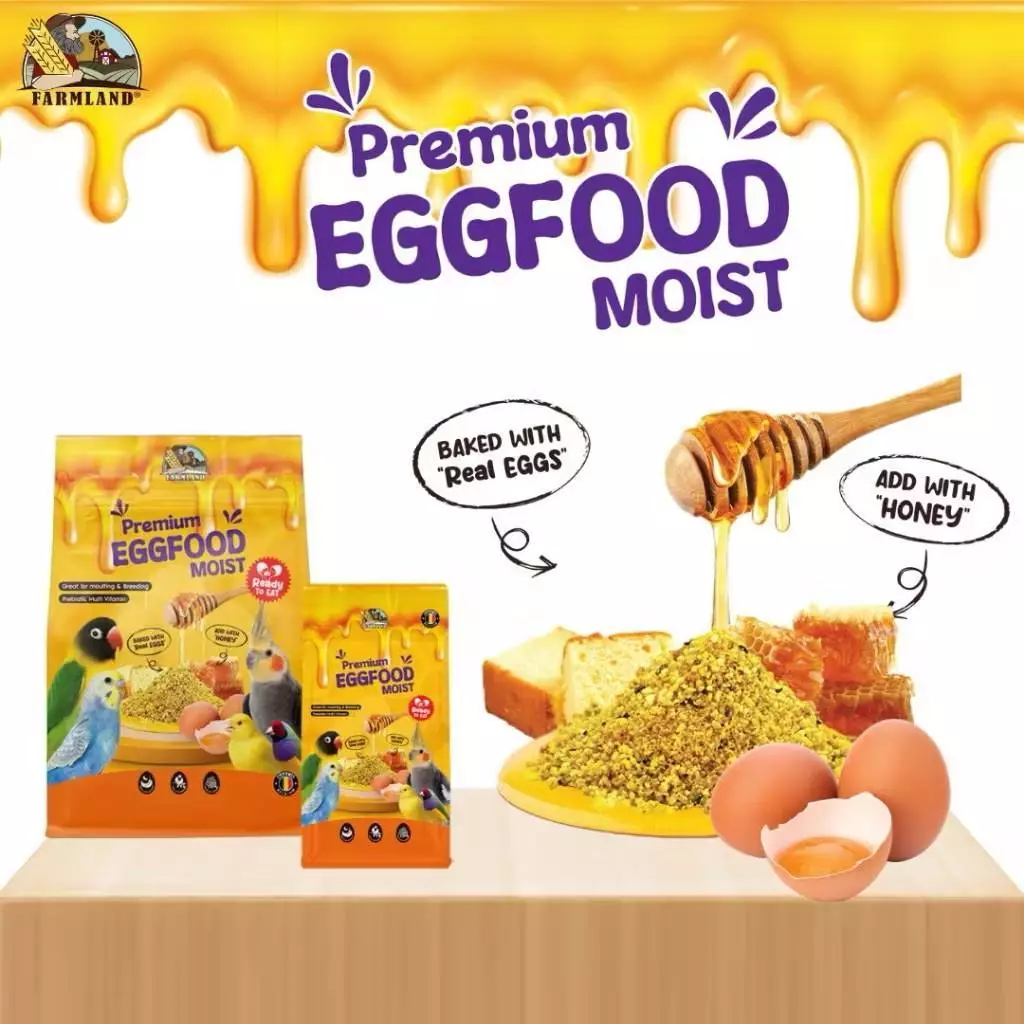 อาหารนก Farmland Egg Food ไข่ผง 1kg thumbnail 5