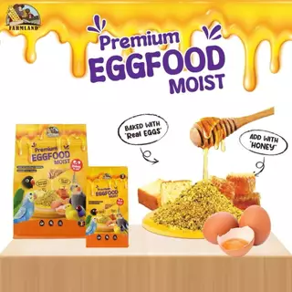 [1kg.] อาหารนก ไข่ผง Farmland Egg Food อาหารสำหรับ นก นกแก้ว ขนาด เล็ก กลาง ใหญ่ ใช้ผสมกับอาหาร ให้นกทาน โปรตีนสูง