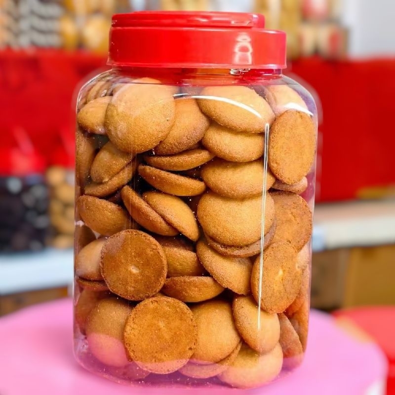ขนมไข่กรอบโหลใหญ่ 500 กรัม