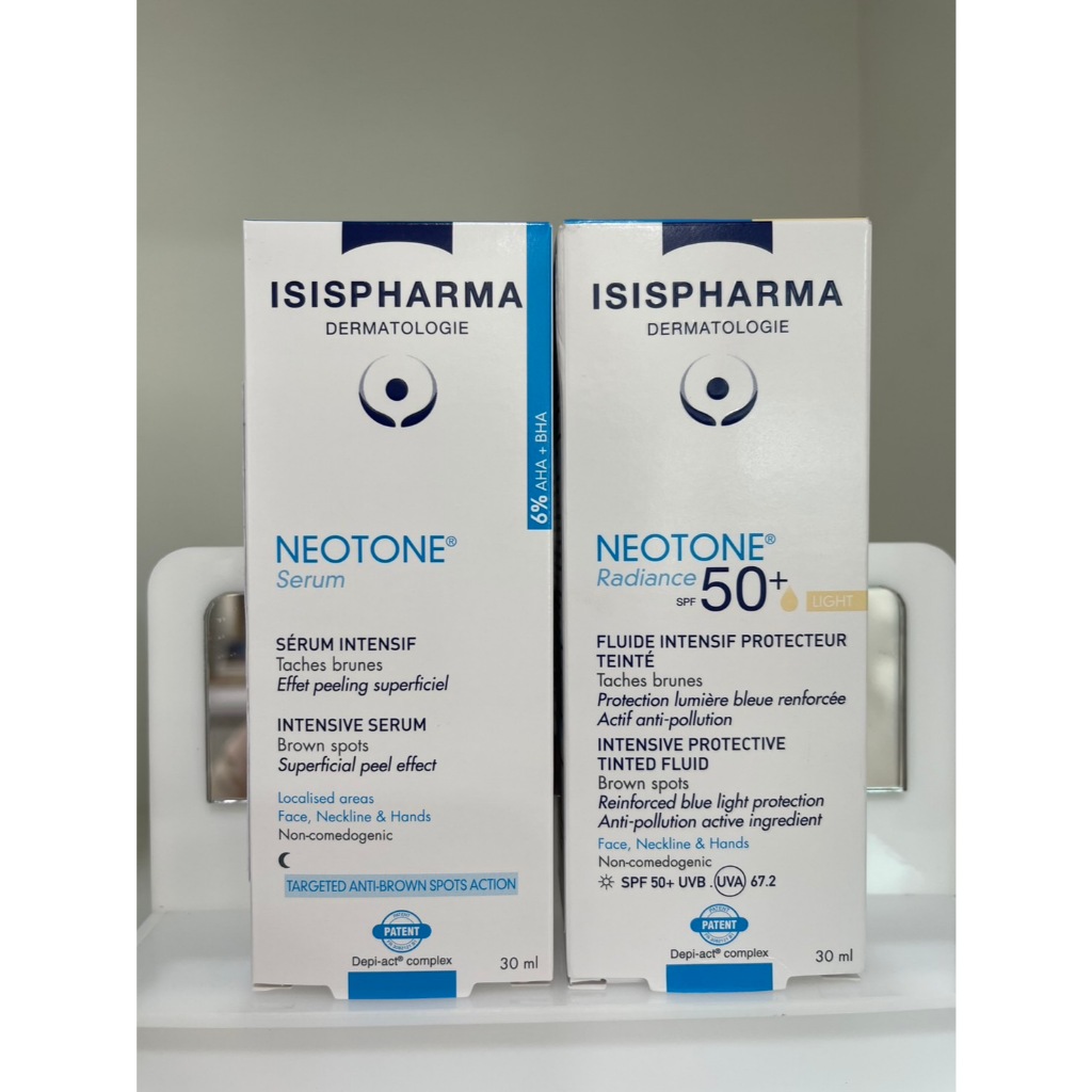 isis pharma Neotone serum X Neotone radianceSPF50+ Fluid (Exp 04/2029)