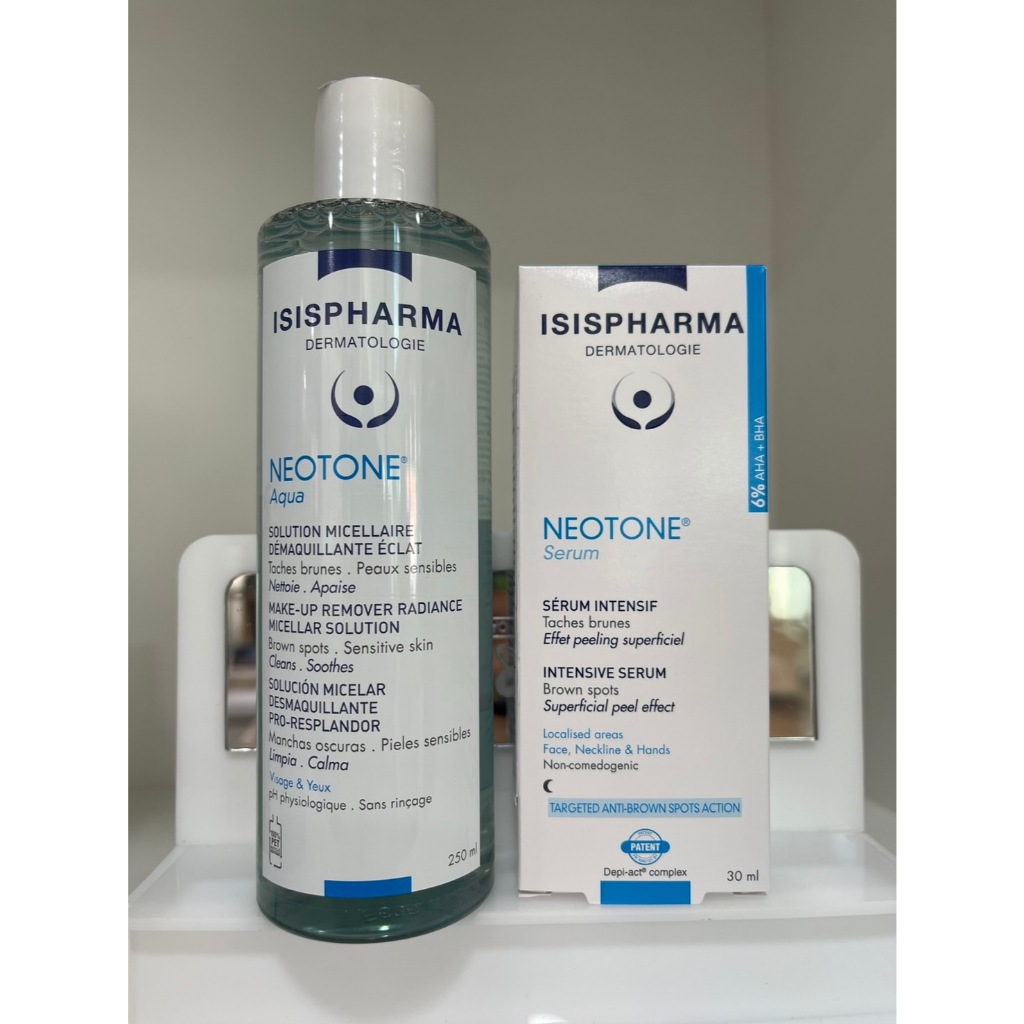 isis pharma Neotone Aqua X Neotone serum 07/2029แถม winona mask