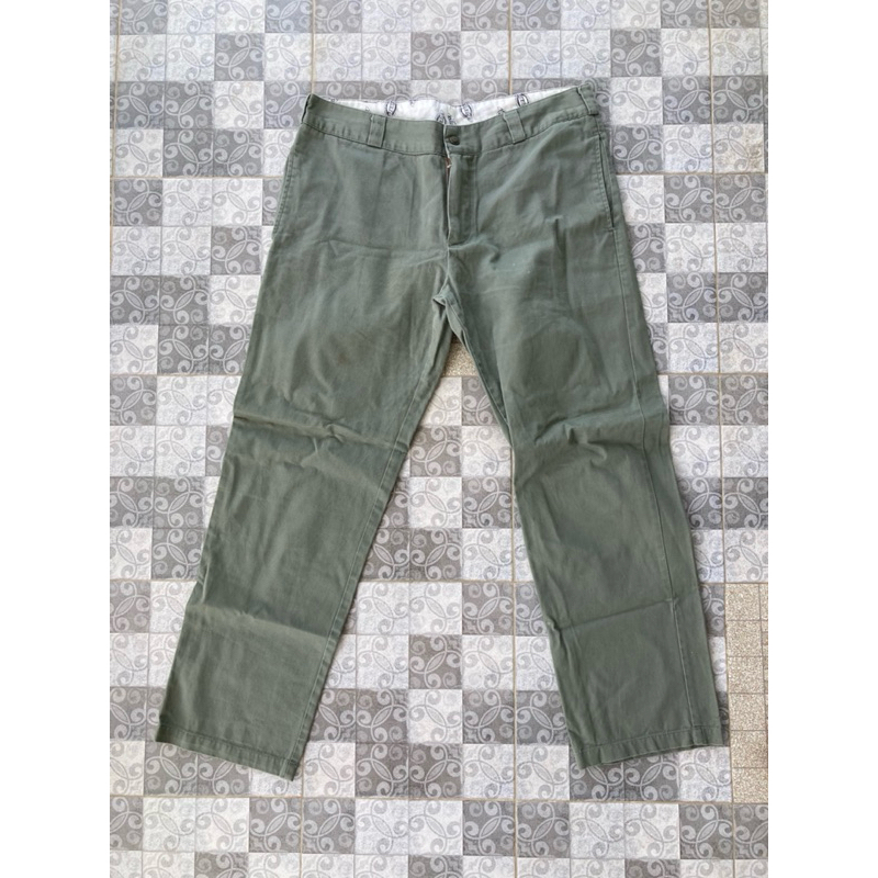 กางเกงกระบอกขายาว Dickies สีโอวัลติน ราคาถูก ของแท้100%