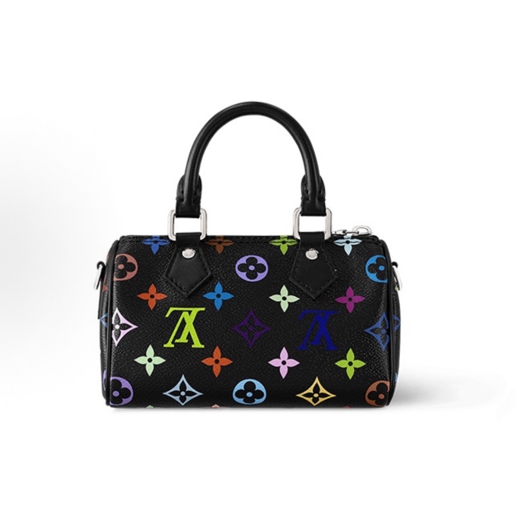 Louis Vuitton LV x Takashi Murakami Black tricolor series bag / กระเป๋า LV x Takashi Murakami ซีรีส์ Black tricolor