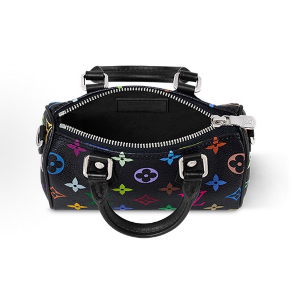 Louis Vuitton LV x Takashi Murakami Black tricolor series bag / กระเป๋า LV x Takashi Murakami ซีรีส์ Black tricolor