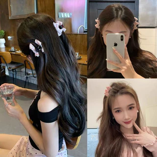 กิ๊บโบว์ ริบบิ้น 2ด้าน กิ๊บหนีบผม งับผมหนีบผมน่ารักสวย ผ้าเนื้อดี สงกรานต์ งานแต่ง งานบวช รับปริญญา