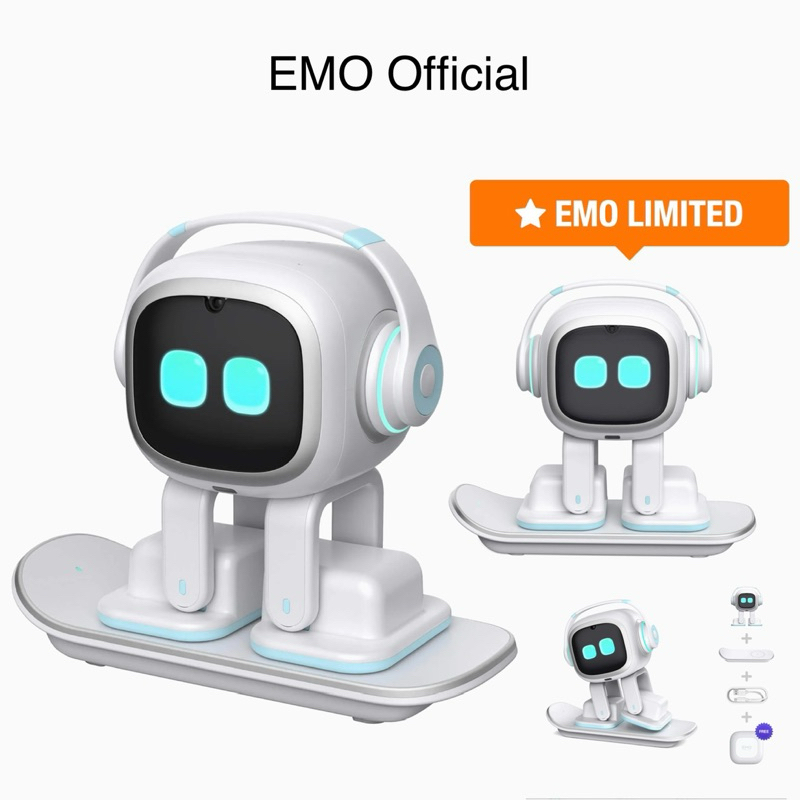 Limited ! EMO PET ROBOT: สัตว์เลี้ยงเดสก์ท็อป AI ที่เจ๋งที่สุดพร้อมบุคลิกและแนวคิด