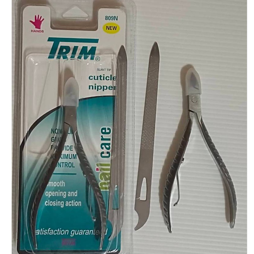 **พร้อมส่งในไทย**Trim กรรไกรตัดหนังกําพร้า กรรไกรตัดเล็บพร้อมตะไบตกแต่งเล็บ