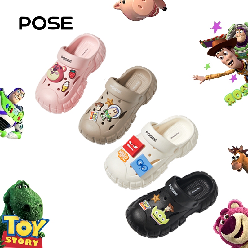【POSE Pioneer x Disney】POSE Clogs Pioneer EVAรองเท้าหัวโตานิ่มเหมือนเหยียบขี้ กันลื่นรองเท้าหัวโต พื