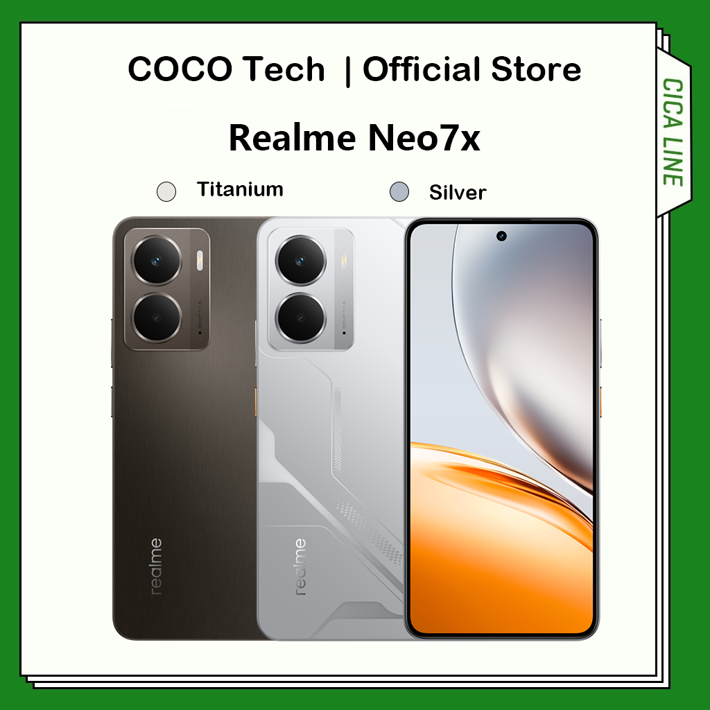 Realme Neo7x Snapdragon 6 Gen 4 หน้าจอ 6.67 inch AMOLED แบตเตอรี่ 6000mAh SuperVooC 45W