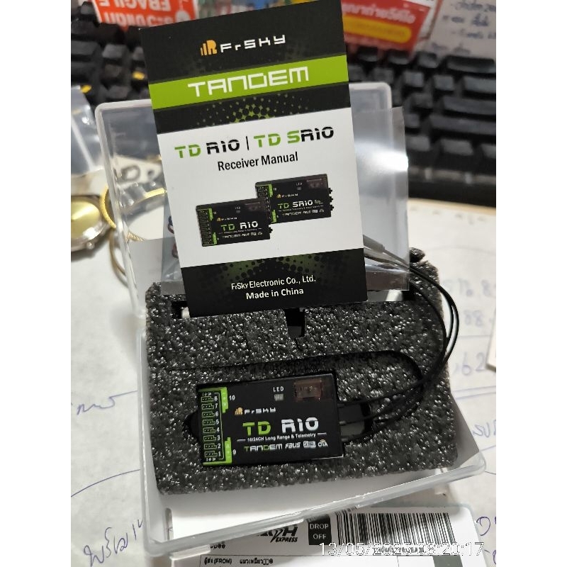 🇹🇭 FrSky TDR10 2.4G 900M Tandem Dual-Band Receiver TD R10 Receiver