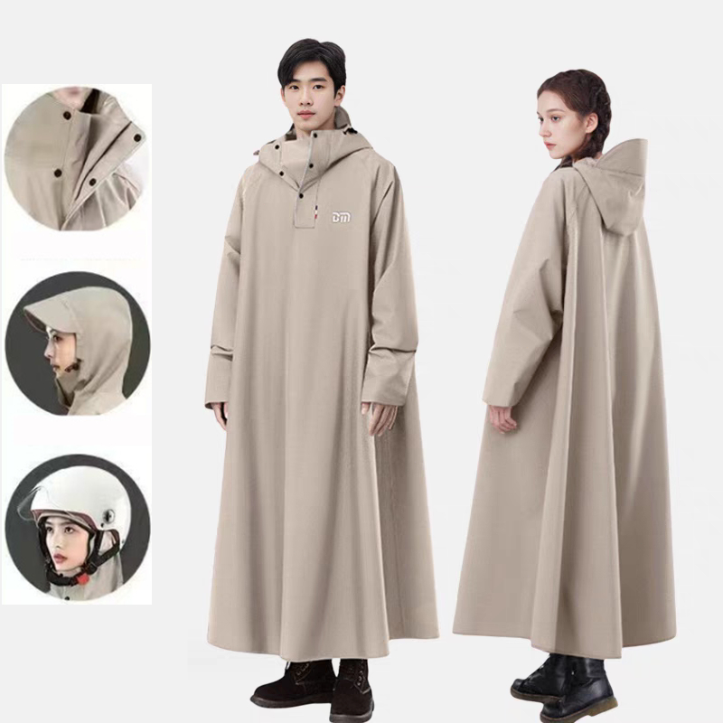 เสื้อกันฝนผ้า Oxford [jacket กันฝน] pole มีฮู้ด กันฝน เหมาะสำหรับการขี่มอเตอร์ไซค์