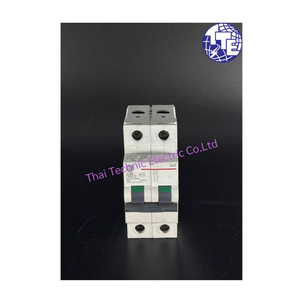 MCB "GE" G62C40 674641 2P 40AMP 6KA