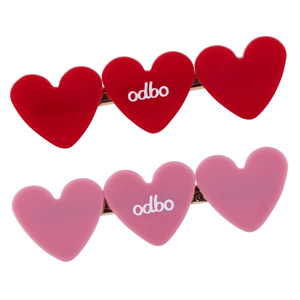 ODBO DUO HEART HAIR CLIP (FREE!!!) - ODF14