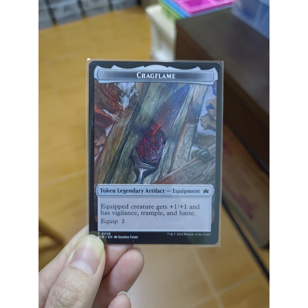 [MTG] Cragflame Token [Bloomburrow] [Common]