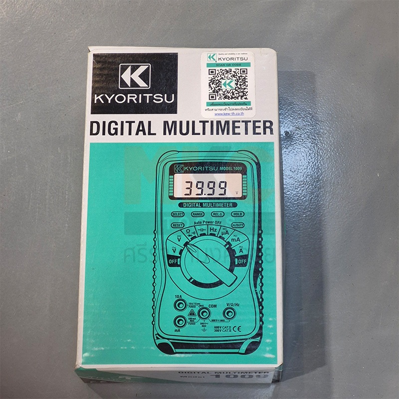 KYORITSU มัลติมิเตอร์ดิจิตอล รุ่น 1009