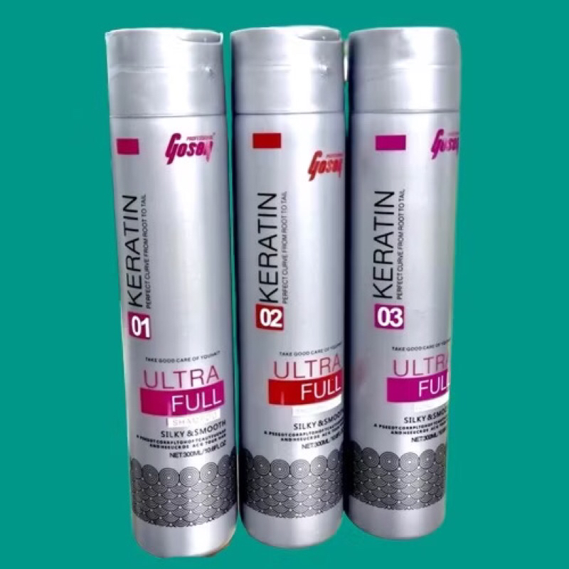 เคราตินพลัส​ โกเซ็น​ Gosen ชุดเคราตินสด​ไม่ฉุนไม่แสบตา300มล