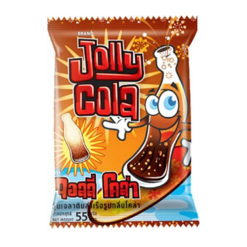 Jolly Cola เยลลี่จอลลี่โคล่า ขนาด 55 กรัม