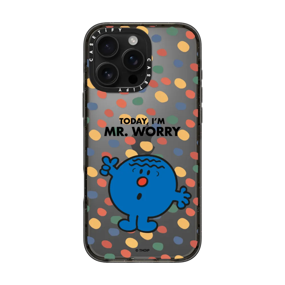 [❣️พร้อมส่ง❣️] CASETiFY | Mr. Men Little Miss - Mr. Worry Case