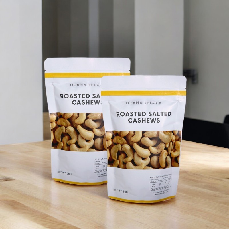 D&D ROASTED SALTED CASHEWS 50g