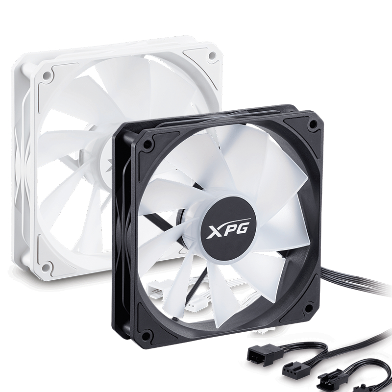 XPG CPU LIQUID COOLER VENTO R 120 ARGB PWM Black/White 3Pack