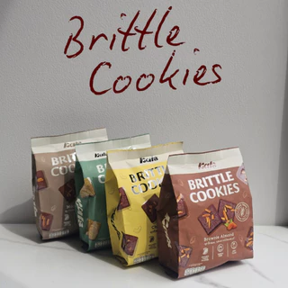 Kals Brittle Cookies คุกกี้ กรอบ 40 กรัม คุกกี้กรอบ ไม่มีคอเลสเตอรอล บางกรอบ