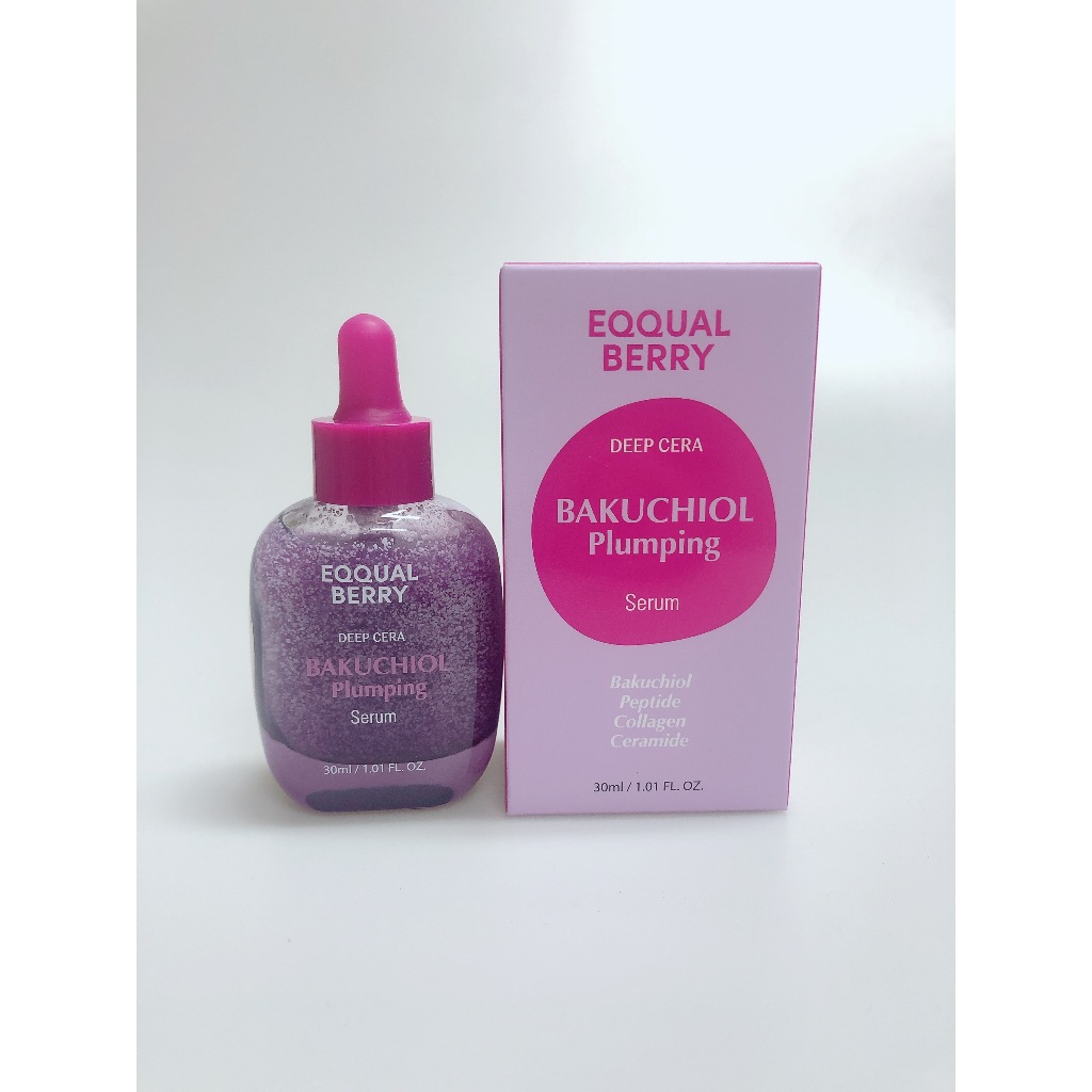 (🌼แท้ / พร้อมส่ง🌼) Eqqualberry Bakuchiol Plumping Serum 30ml