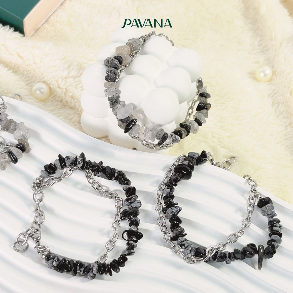 Pavana สร้อยข้อมือดึงดูดโชคลาภ (Serendipity Stone)