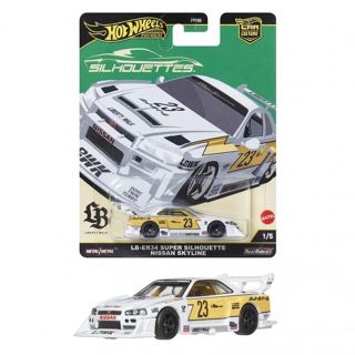 โมเดลรถเหล็ก Hot Wheels Premium LB-ER34 Nissan Skyline Super…