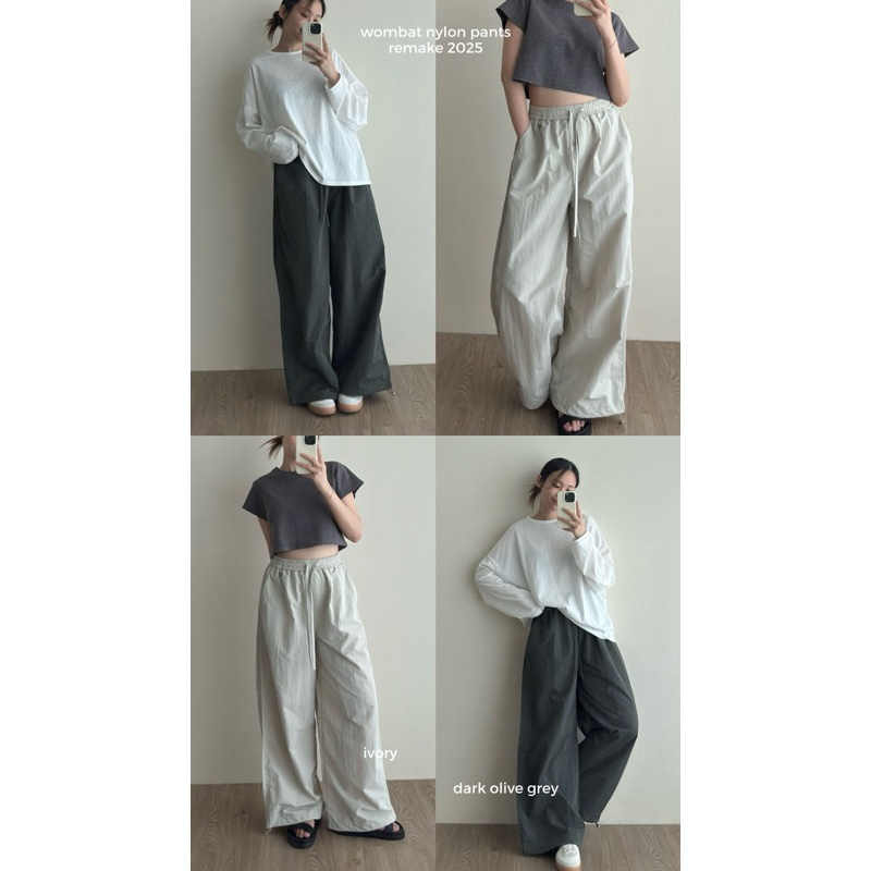 FADTHINGS - wombat nylon pants ❤️‍🔥🗯️ remake2025