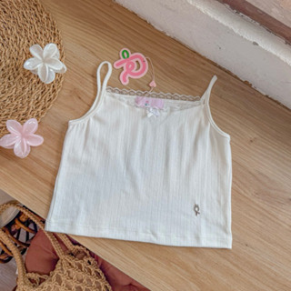 RIKA🌷สายเดี่ยวลายดอกไม้🍎(B01)