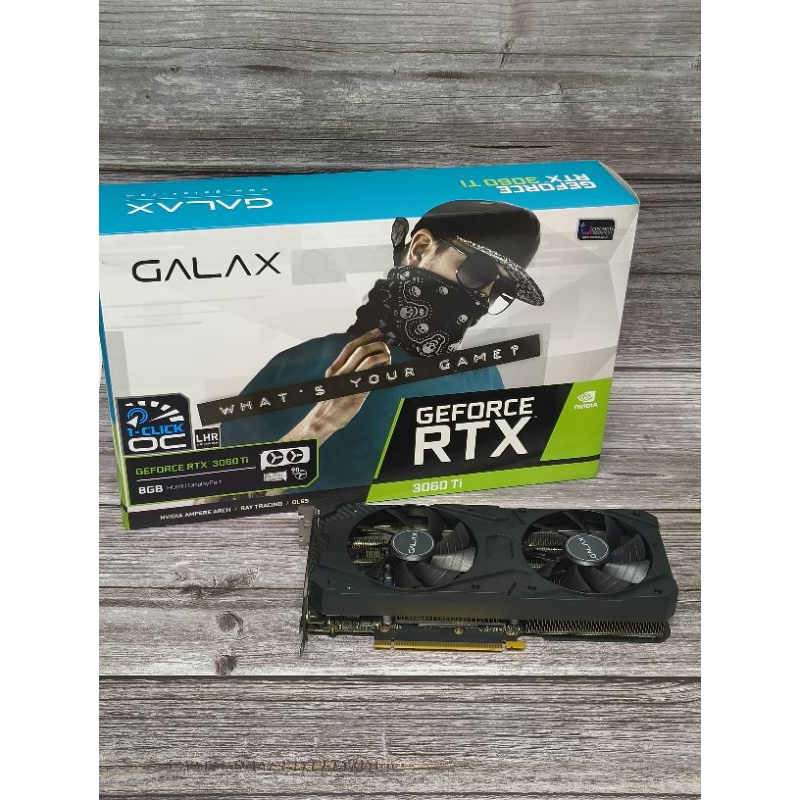 GALAX RTX 3060 Ti 8GB LHR 1-Click OC มือสอง