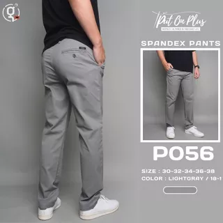 GOODWIN - P056 SPANDEX PANTS กางเกงขายาวผู้ชาย ผ้ายืด สีพื้น