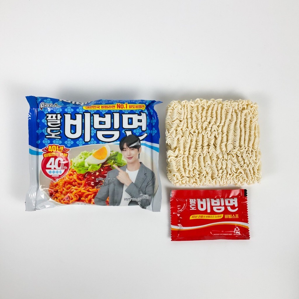 พาลโด บิบิมมยอน บะหมี่แบบแห้งรสเผ็ด Paldo Bibimmen 130g 비빔면 บะหมี่เย็นแบรนด์ดังจากเกาหลี มาม่าเกาหลี - รูปที่ 6