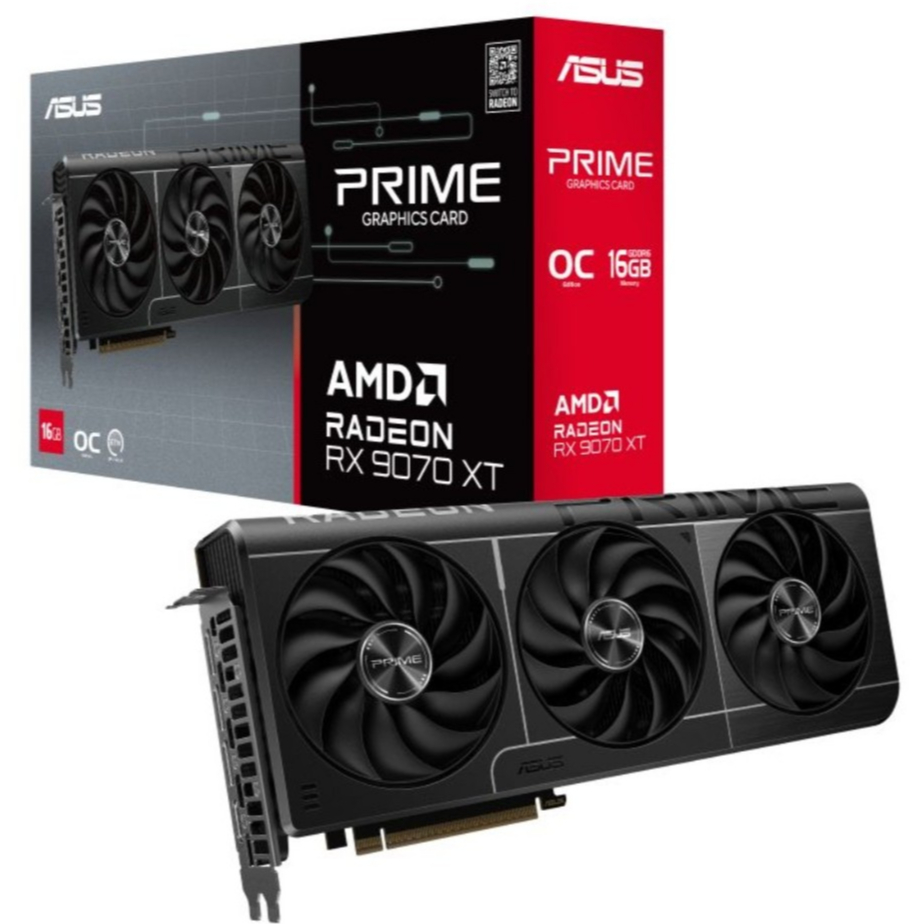 ASUS PRIME RX9070XT 16GB GDDR6
