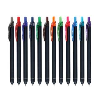 Pentel รุ่นใหม่ ปากกาENERGEL เส้นสวยชัด 0.5มิล เปลี่ยนไส้ได้ มี 12สี / ด้าม