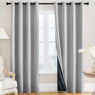 ผ้าม่าน กันแสงUV 100% ผ้าม่านกันแสง ผ้าม่านตาไก่ มีความสวยเก…