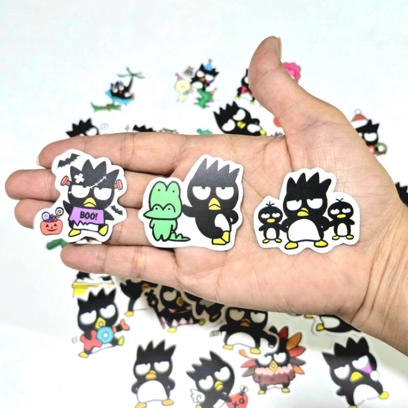 สติ๊กเกอร์ แบดแบดมารุ Bad Badtz Maru Sanrio ติดแน่น กันน้ำ (50 ชิ้น) sticker - รูปที่ 2