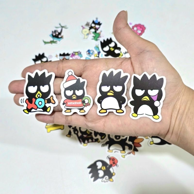 สติ๊กเกอร์ แบดแบดมารุ Bad Badtz Maru Sanrio ติดแน่น กันน้ำ (50 ชิ้น) sticker - รูปที่ 5