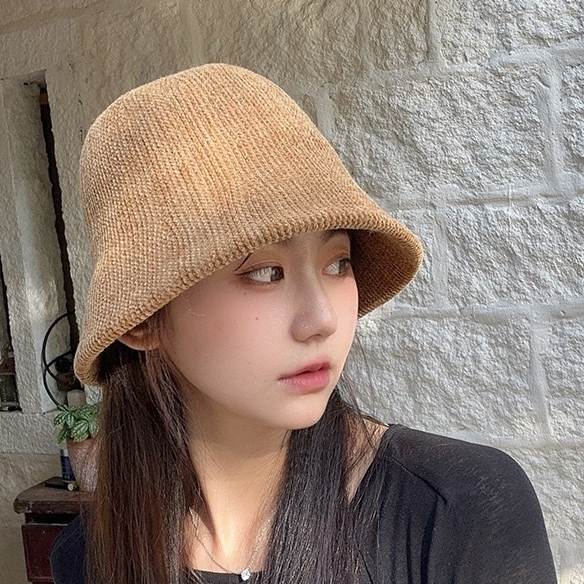 รุ่นฮิต หมวกบักเก็ต พวกปีกแคบ หมวกวินเทจ หมวกกันหนาว (GC-210)  พร้อมส่ง