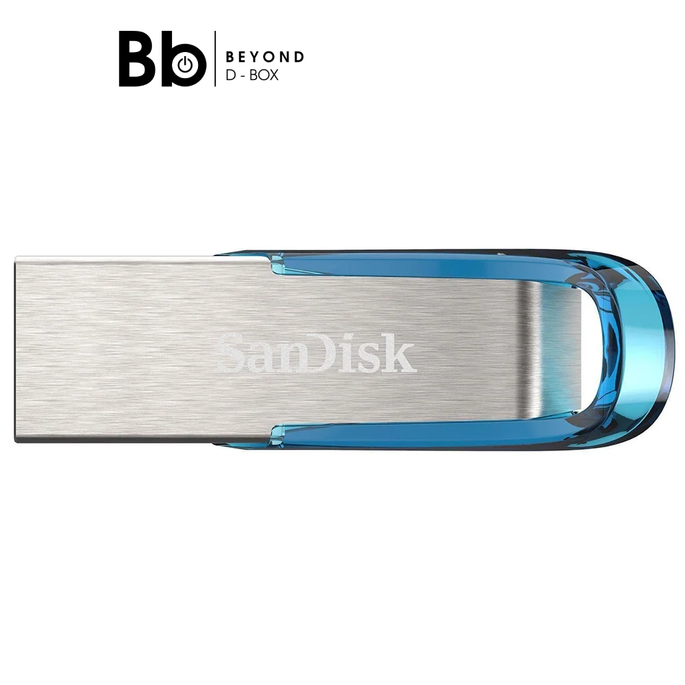 แฟลชไดร์ฟ SanDisk USB Drive Ultra Flair ความจุ 32GB USB 3.0 สี Silver by BB Beyond D-Box