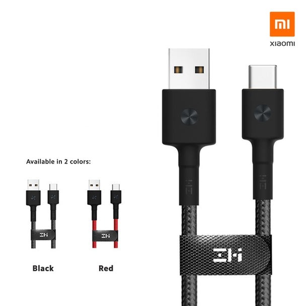 ส่งด่วน Xiaomi Mi USB Type-C Braided Cable 100cmสายชาร์จเสี่ยวหมี่ ยาว 1 เมตร