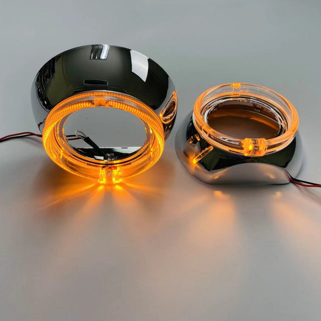 ฝาครอบโปรเจคเตอร์ Bi led/bi xenon ขนาด 3 นิ้ว - สไตล์ Tigua